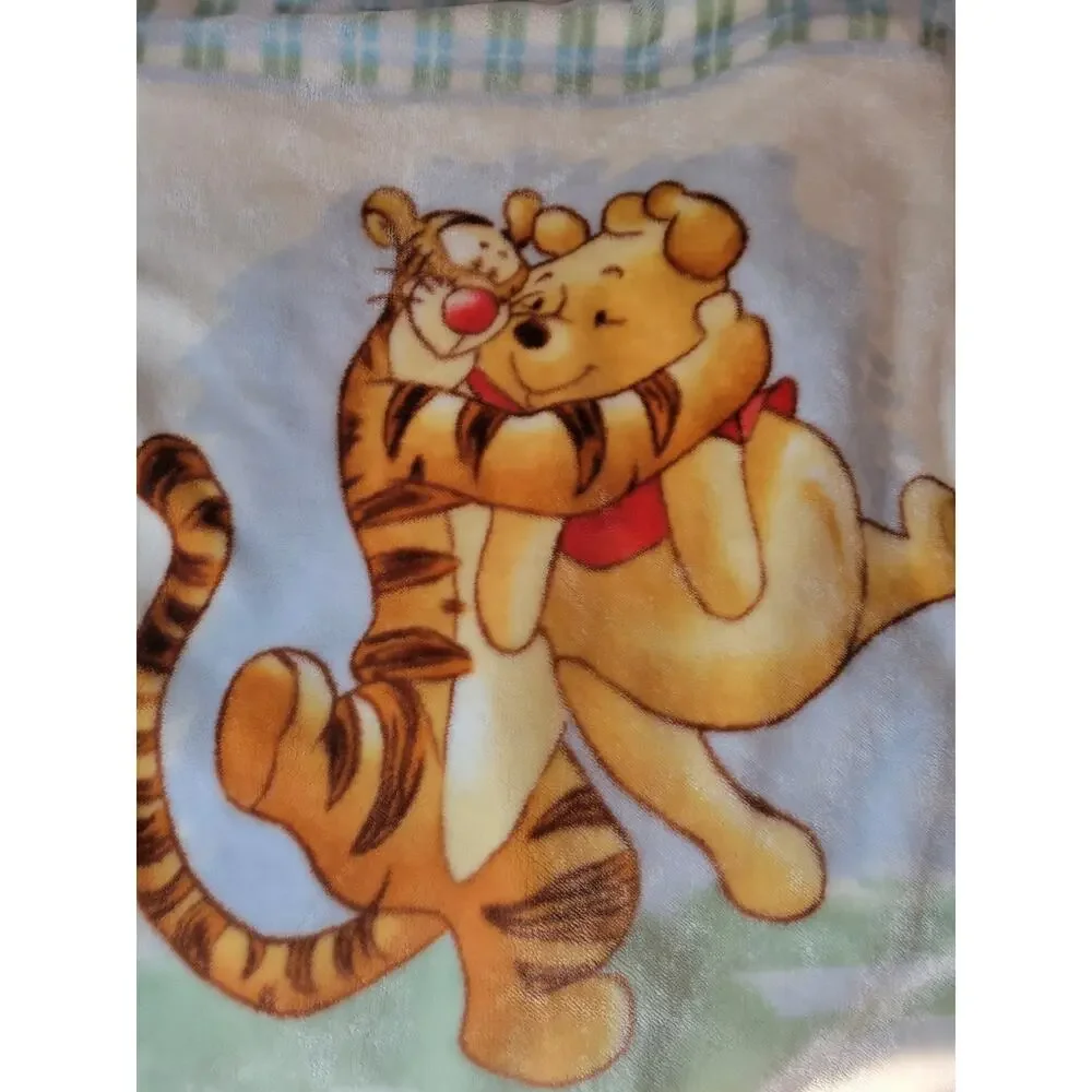 Crown Crafts Disney Winnie The Pooh Tigger Plush Throw Blanket
